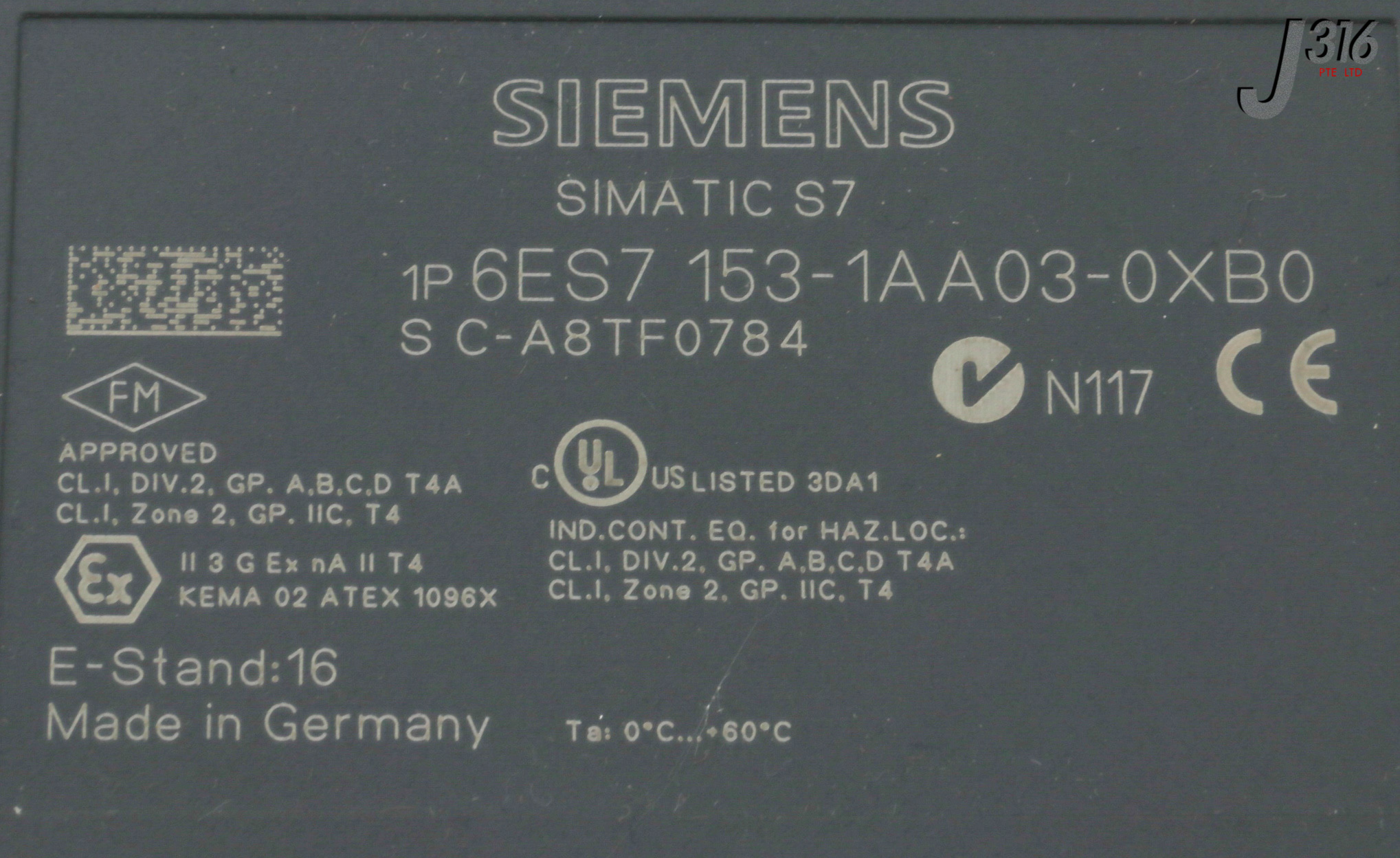 バイイー 30959 SIEMENS DP SLAVE INTERFACE MODULE (NEW) 6ES7 153-1AA03-0XB0